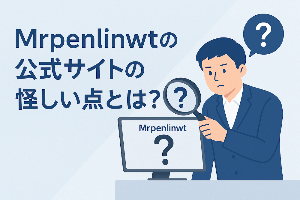 Mrpenlinwtの公式サイトの怪しい点とは?