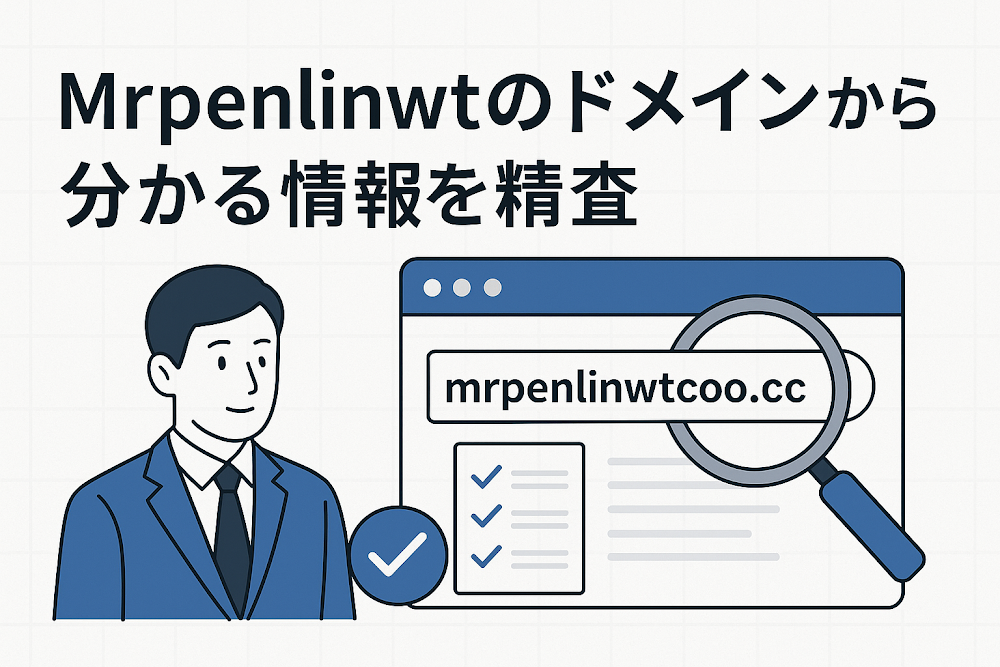 Mrpenlinwtのドメイン(mrpenlinwtcoo.cc)から分かる情報を精査