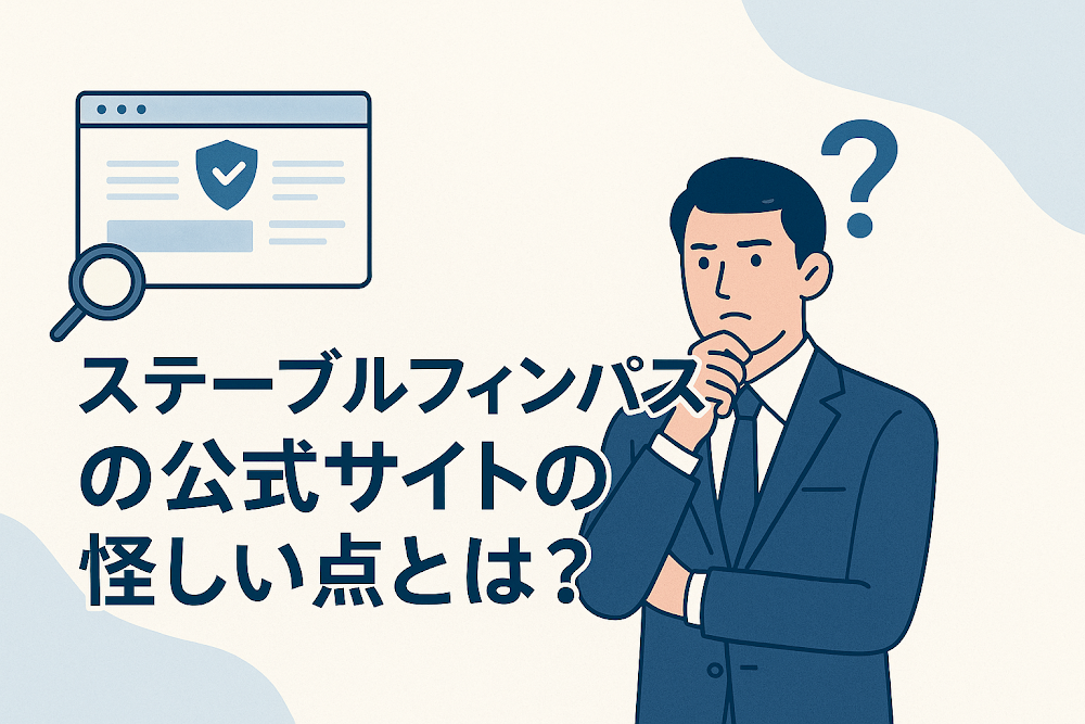 ステーブル フィンパスの公式サイトの怪しい点とは?