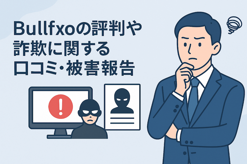 Bullfxoの評判や詐欺に関する口コミ・被害報告
