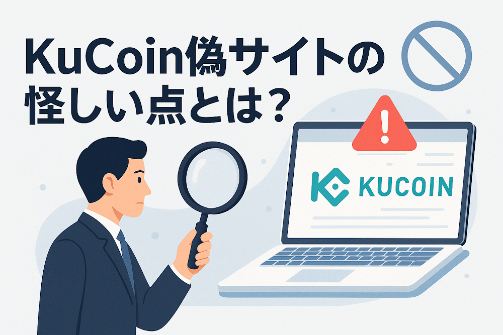 KuCoin偽サイトの怪しい点とは？
