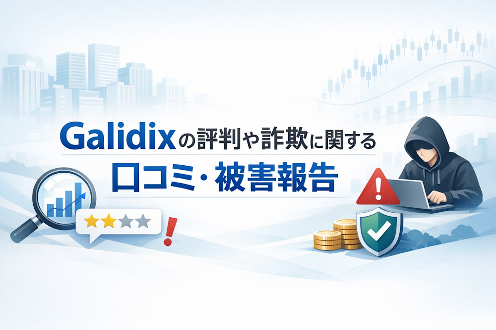 Galidixの評判や詐欺に関する口コミ・被害報告