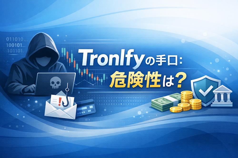 Tronlfy の手口：危険性は？