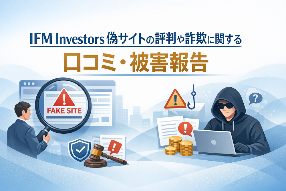 IFM Investors偽サイトの評判や詐欺に関する口コミ・被害報告