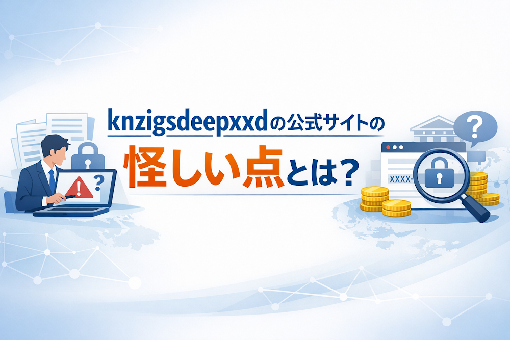 knzigsdeepxxdの公式サイトの怪しい点とは？
