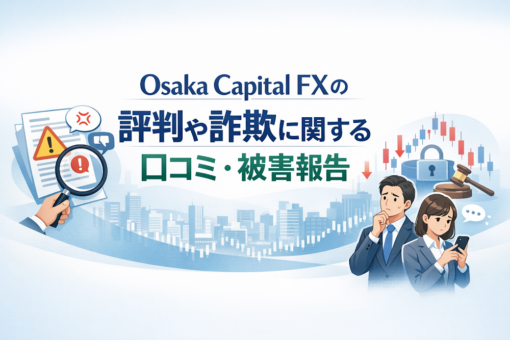 Osaka Capital FXの評判や詐欺に関する口コミ・被害報告
