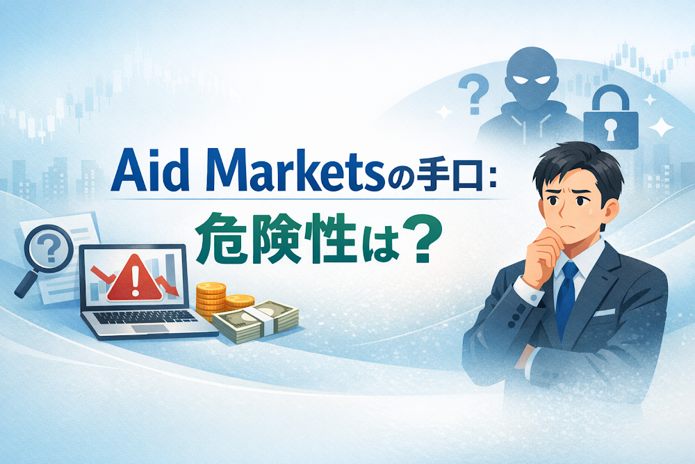 Aid Marketsの手口：危険性は？