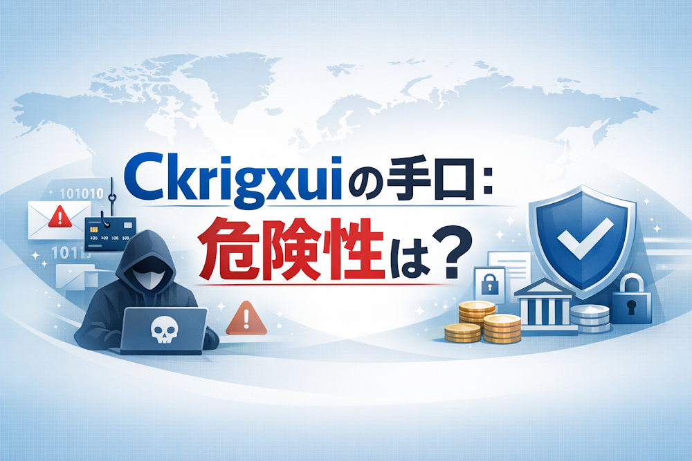 Ckrigxuiの手口:危険性は?