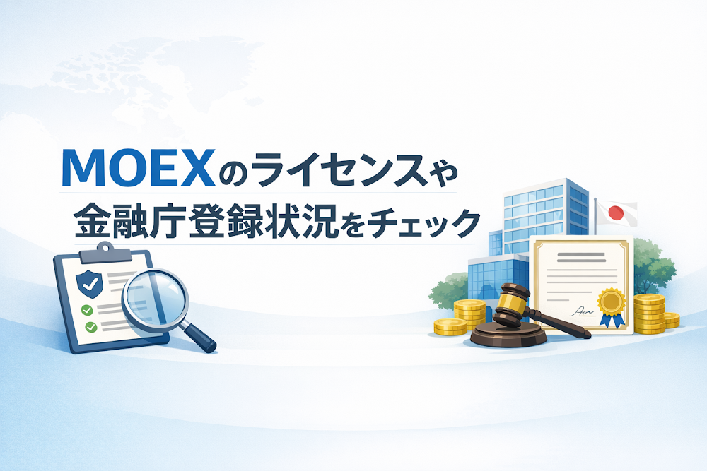 MOEXのライセンスや金融庁登録状況をチェック