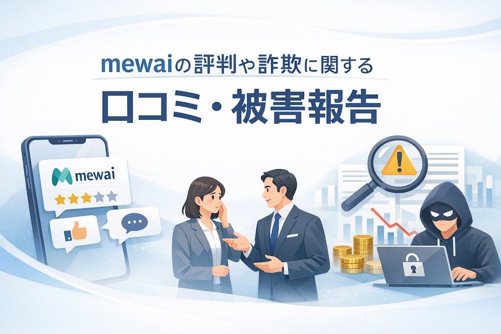 mewaiの評判や詐欺に関する口コミ・被害報告