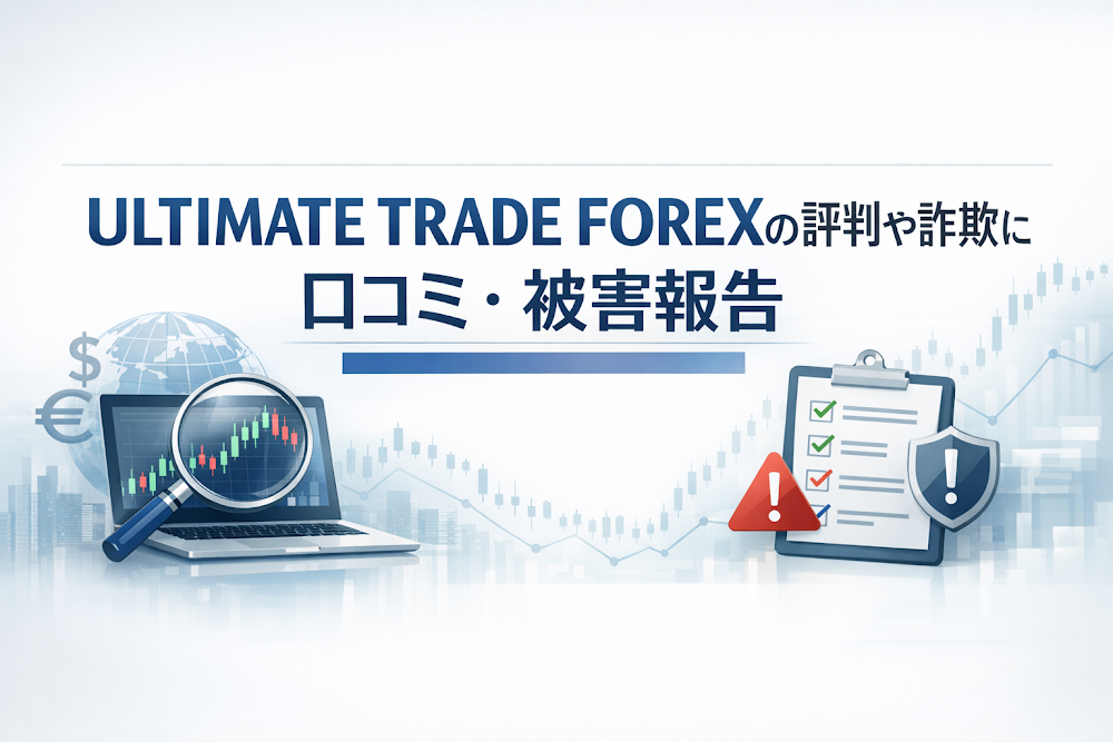 ULTIMATE TRADE FOREXの評判や詐欺に関する口コミ・被害報告