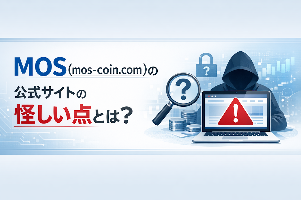 MOS（mos-coin.com）の公式サイトの怪しい点とは？