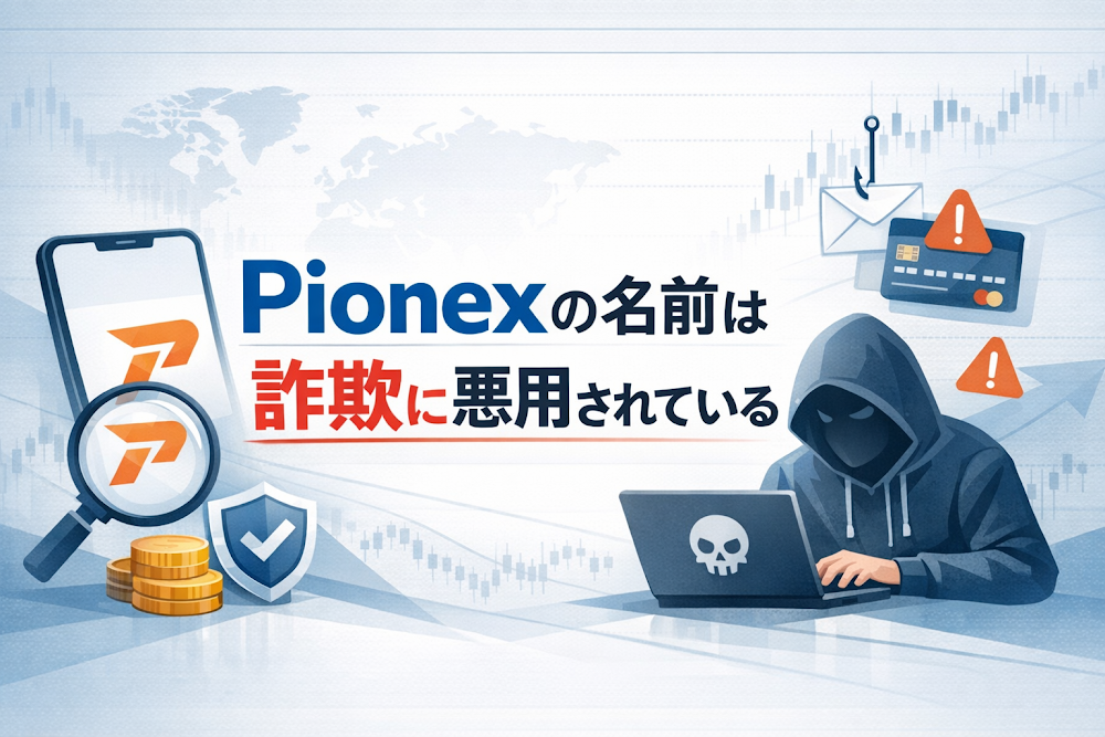 【結論】Pionexの名前は詐欺に悪用されている