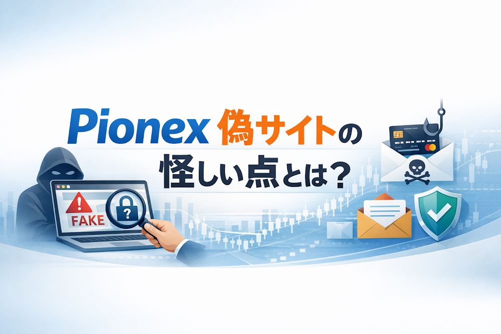 Pionex偽サイトの怪しい点とは？