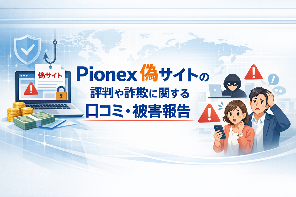 Pionex偽サイトの評判や詐欺に関する口コミ・被害報告