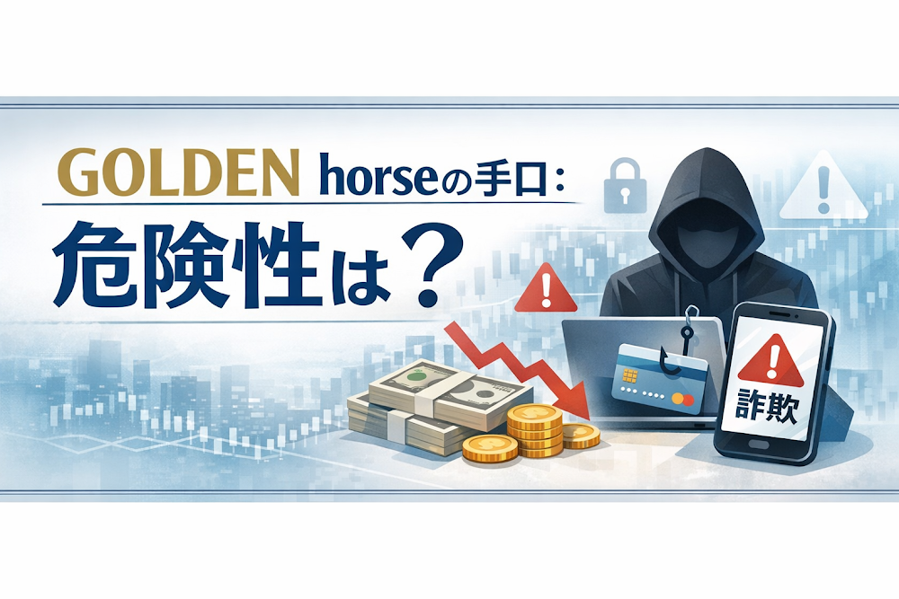 GOLDEN horseの手口：危険性は？
