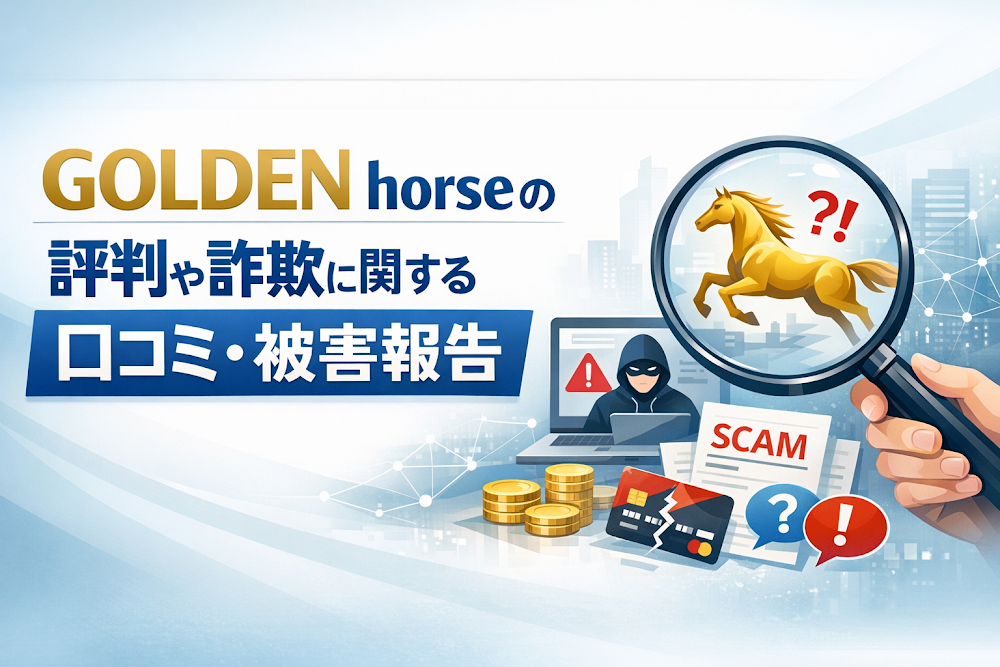 GOLDEN horseの評判や詐欺に関する口コミ・被害報告