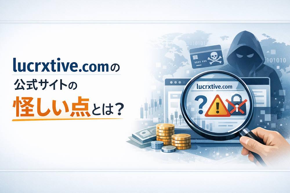 lucrxtive.comの公式サイトの怪しい点とは？