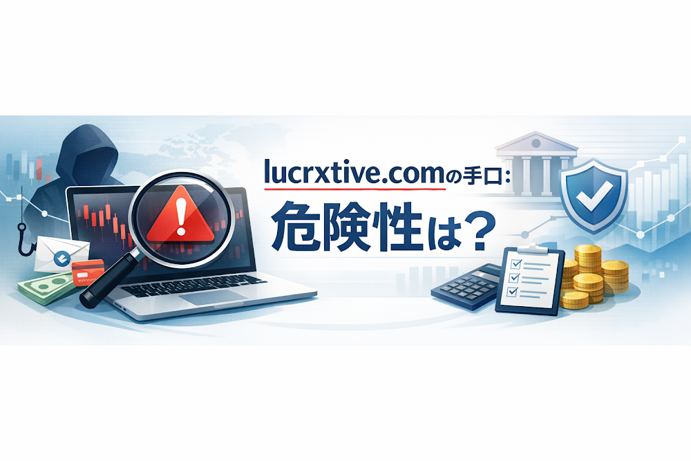 lucrxtive.comの手口：危険性は？
