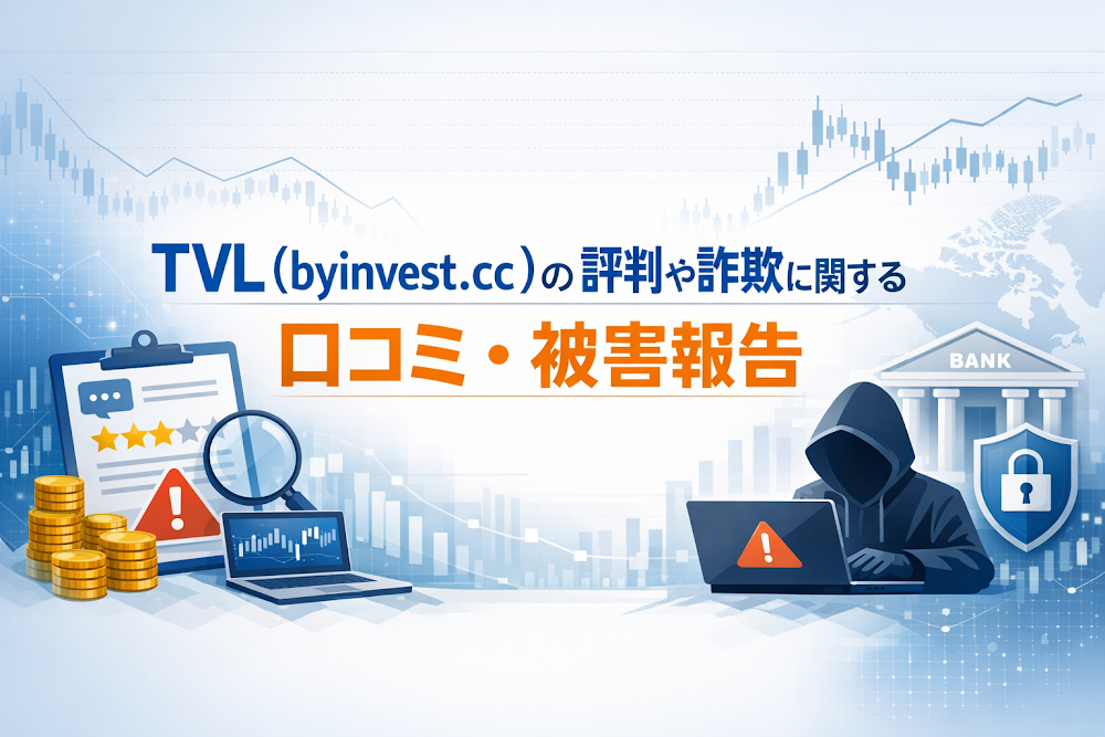TVL（byinvest.cc）の評判や詐欺に関する口コミ・被害報告