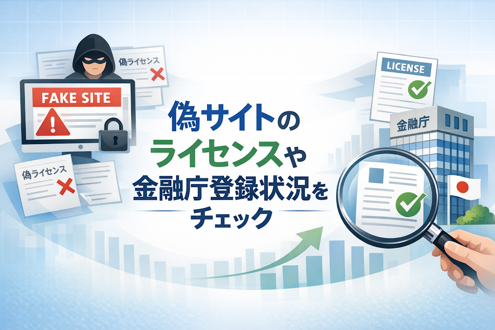 Dmsfcjduex偽サイトのライセンスや金融庁登録状況をチェック