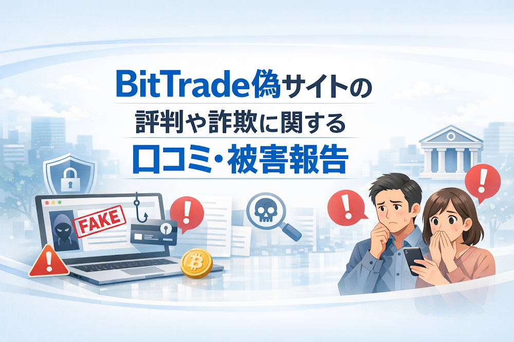 BitTrade偽サイトの評判や詐欺に関する口コミ・被害報告