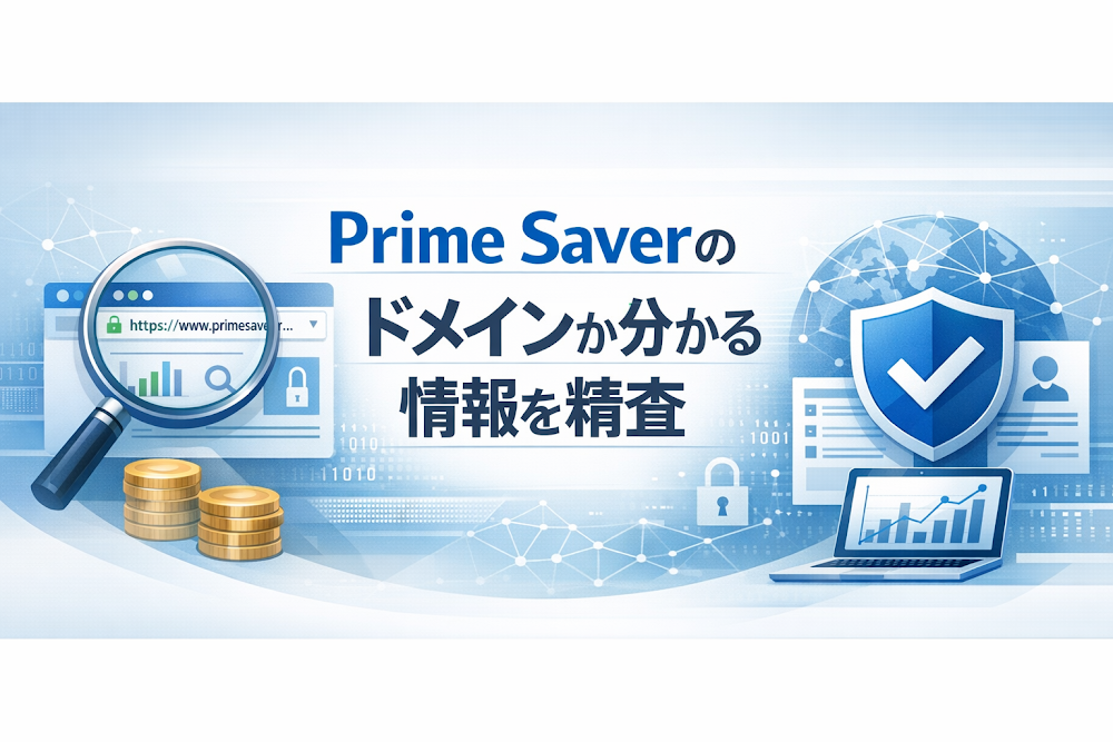 Prime Saverのドメインから分かる情報を精査