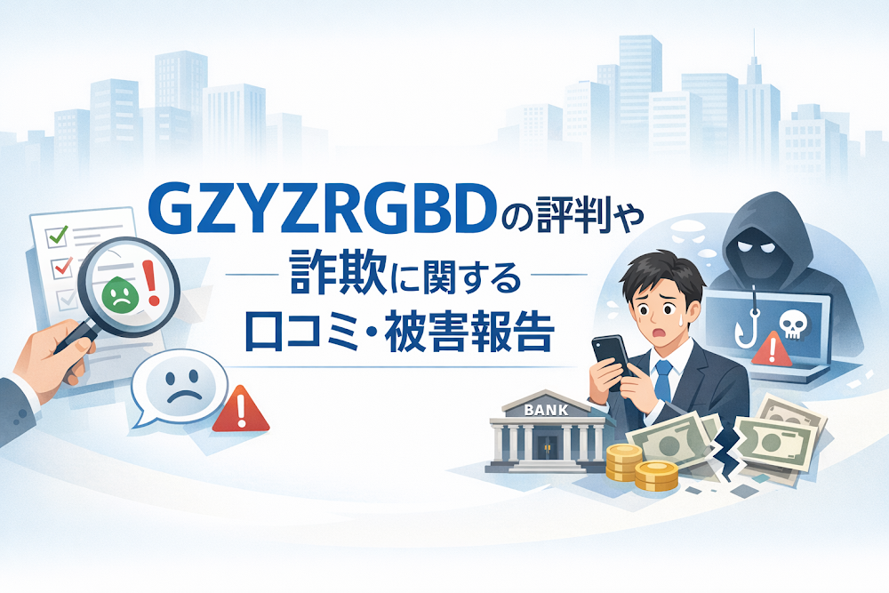 GZYZRGBDの評判や詐欺に関する口コミ・被害報告