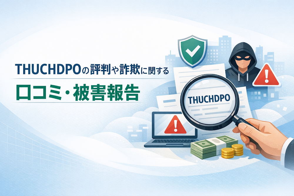 THUCHDPOの評判や詐欺に関する口コミ・被害報告