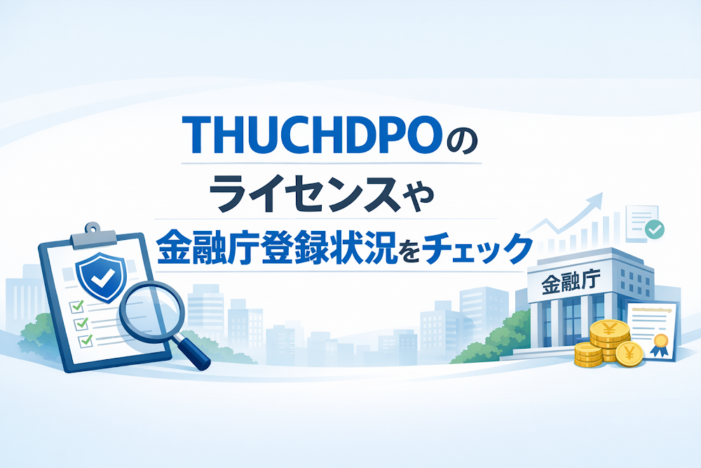 THUCHDPOのライセンスや金融庁登録状況をチェック