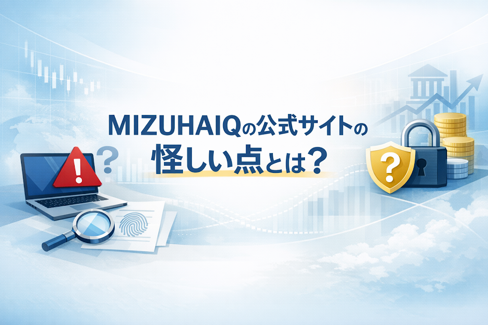 MIZUHAIQの公式サイトの怪しい点とは？