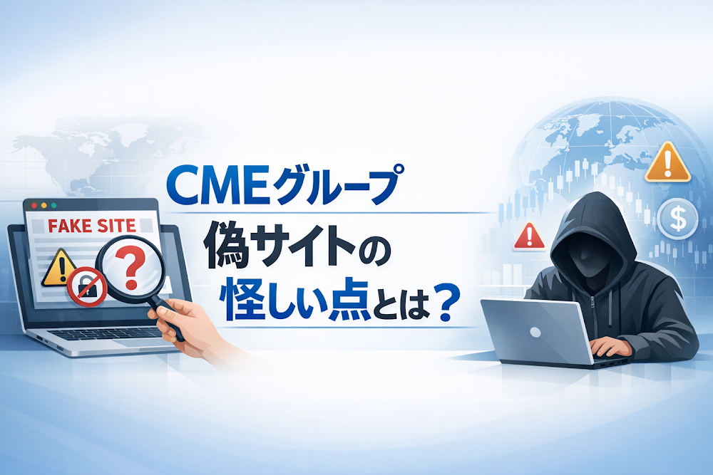 CMEグループ偽サイトの怪しい点とは？