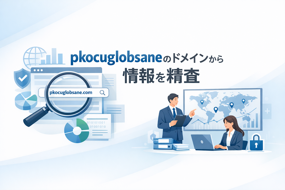 pkocuglobsaneのドメインから分かる情報を精査