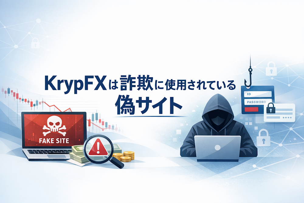 【結論】KrypFXは詐欺に使用されている偽サイト