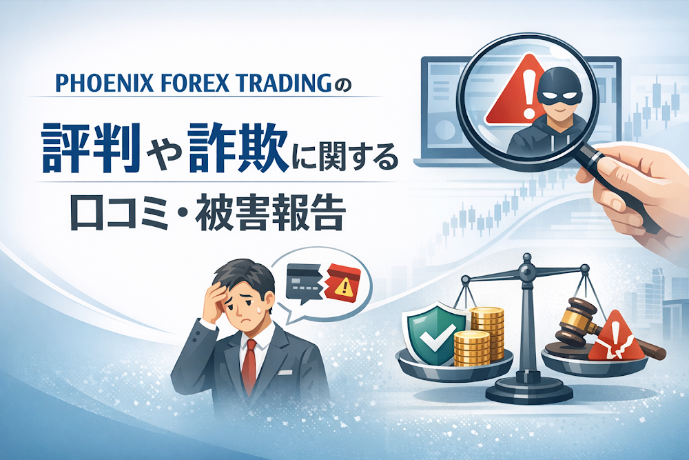 PHOENIX FOREX TRADINGの評判や詐欺に関する口コミ・被害報告