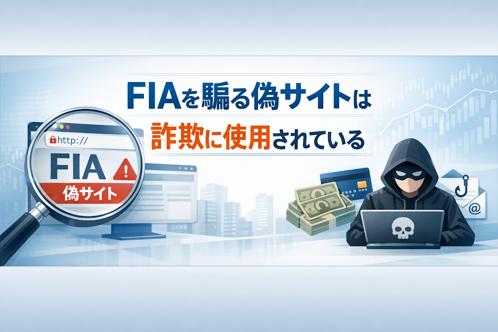 【結論】FIAを騙る偽サイトは詐欺に使用されている