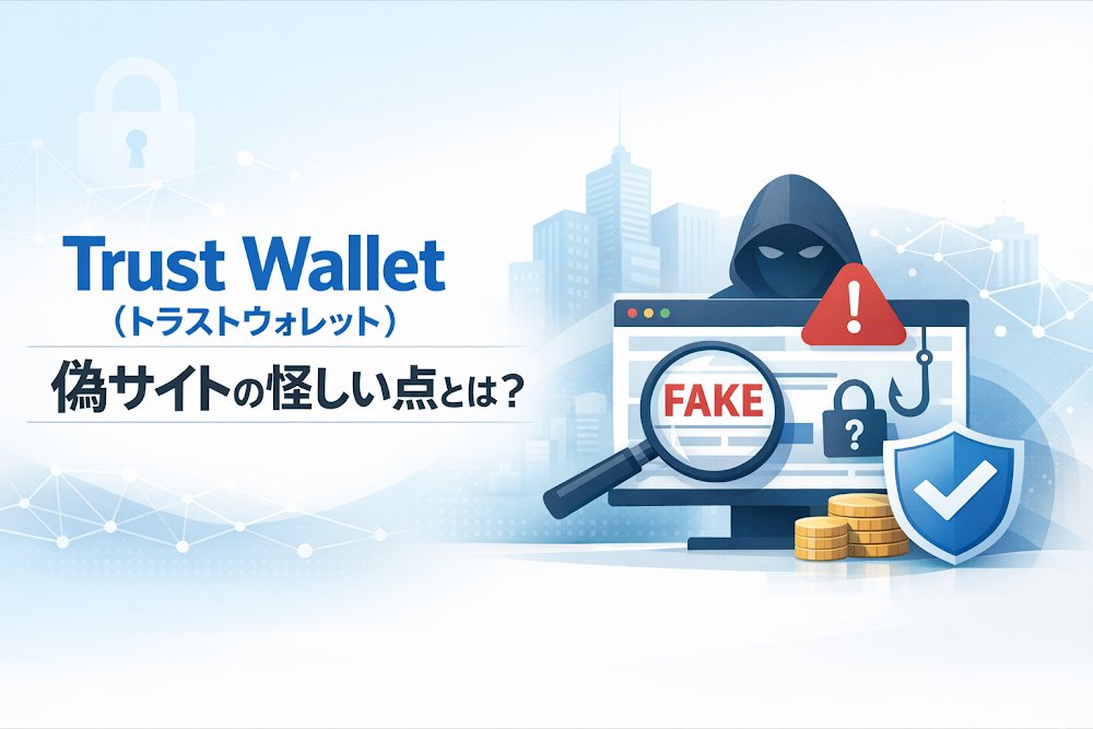 Trust Wallet（トラストウォレット）偽サイトの怪しい点とは？