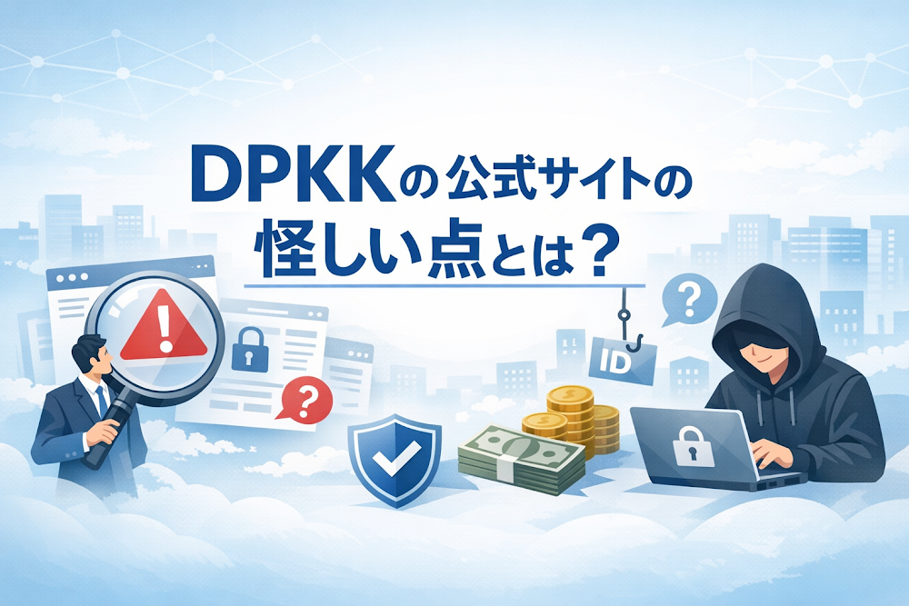 DPKKの公式サイトの怪しい点とは？