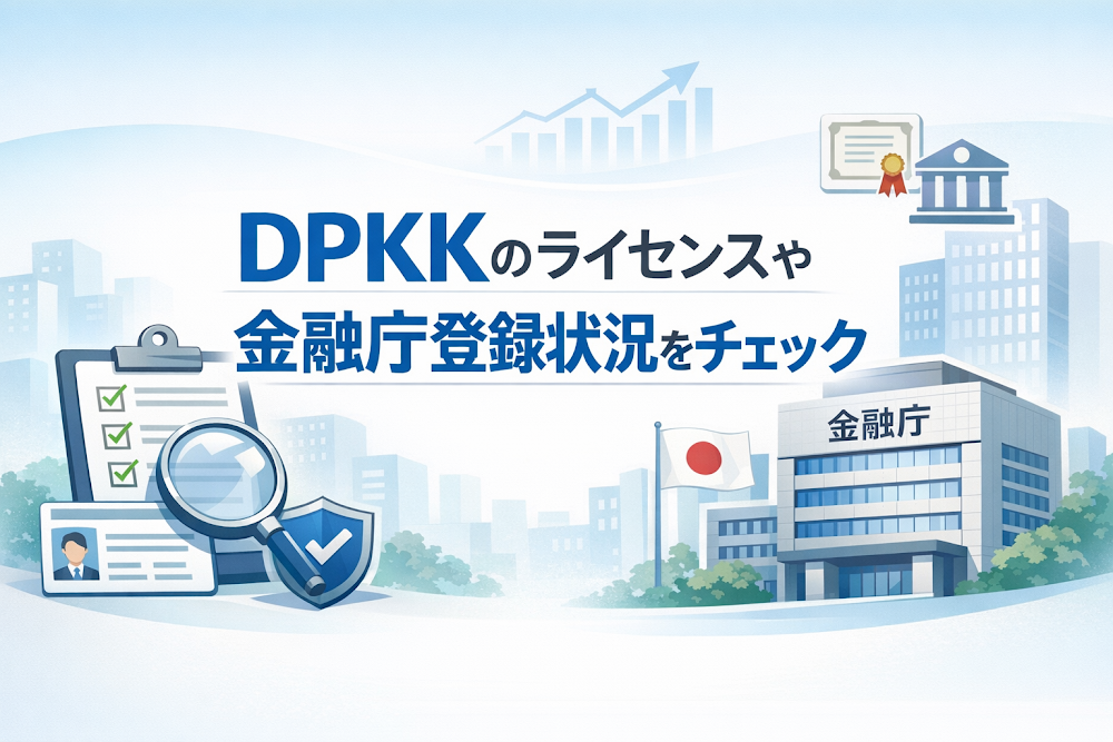 DPKKのライセンスや金融庁登録状況をチェック