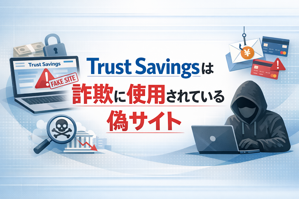 【結論】Trust Savingsは詐欺に使用されている偽サイト