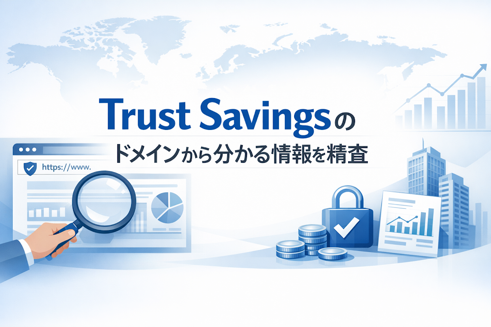 Trust Savingsのドメインから分かる情報を精査