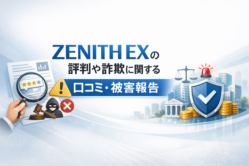 ZENITH EXの評判や詐欺に関する口コミ・被害報告
