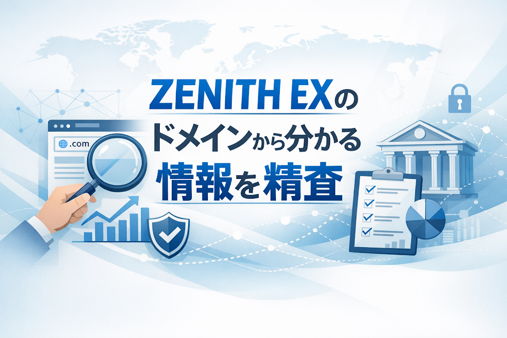 ZENITH EXのドメインから分かる情報を精査