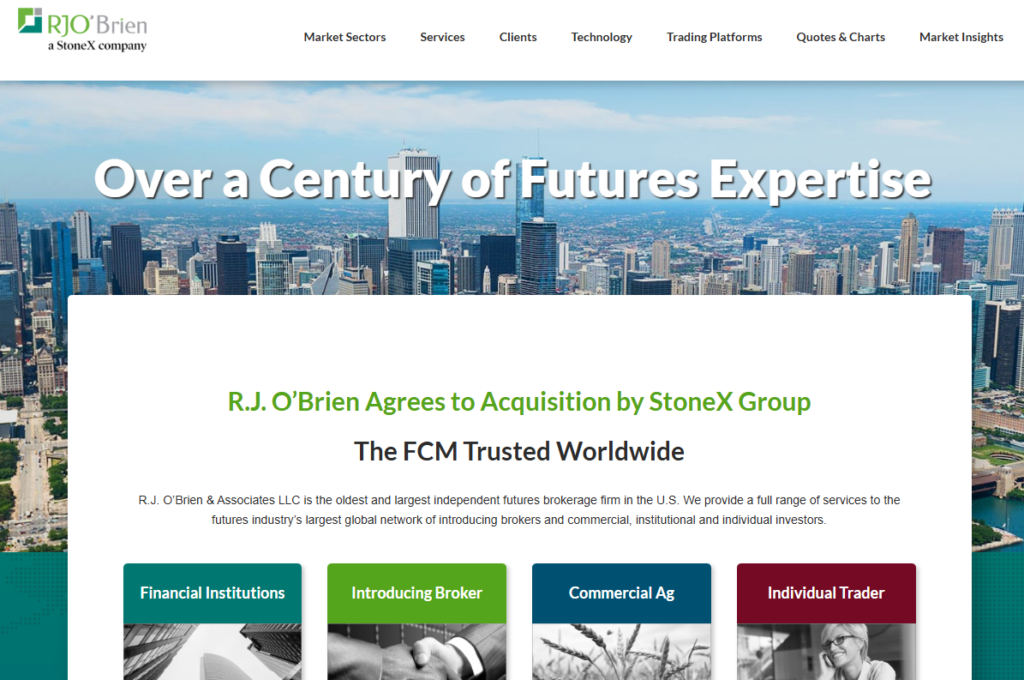 RJ O'Brien（RJオブライエン）とは？