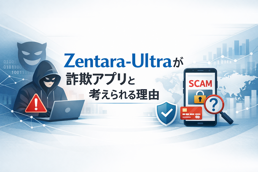 Zentara-Ultraが詐欺アプリと考えられる理由