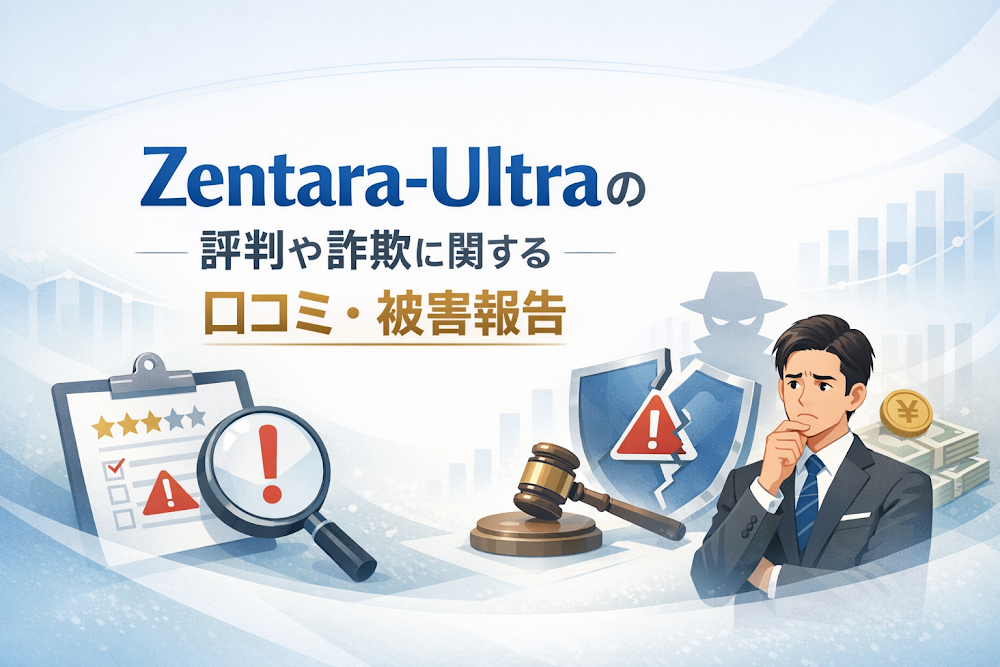 Zentara-Ultraの評判や詐欺に関する口コミ・被害報告