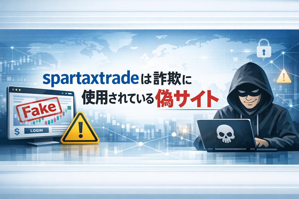 【結論】spartaxtradeは詐欺に使用されている偽サイト