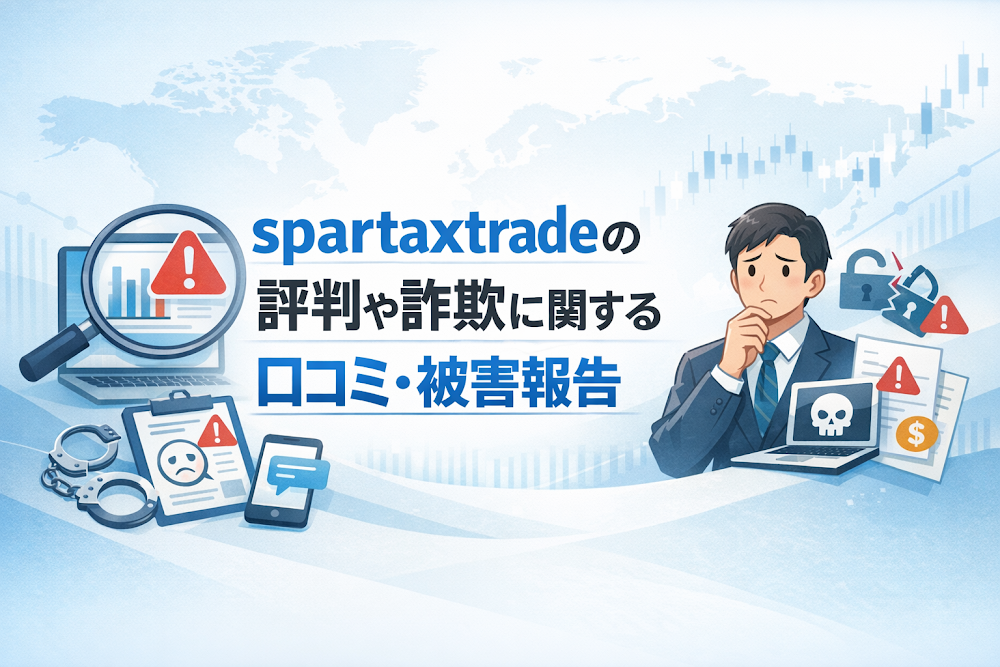 spartaxtradeの評判や詐欺に関する口コミ・被害報告