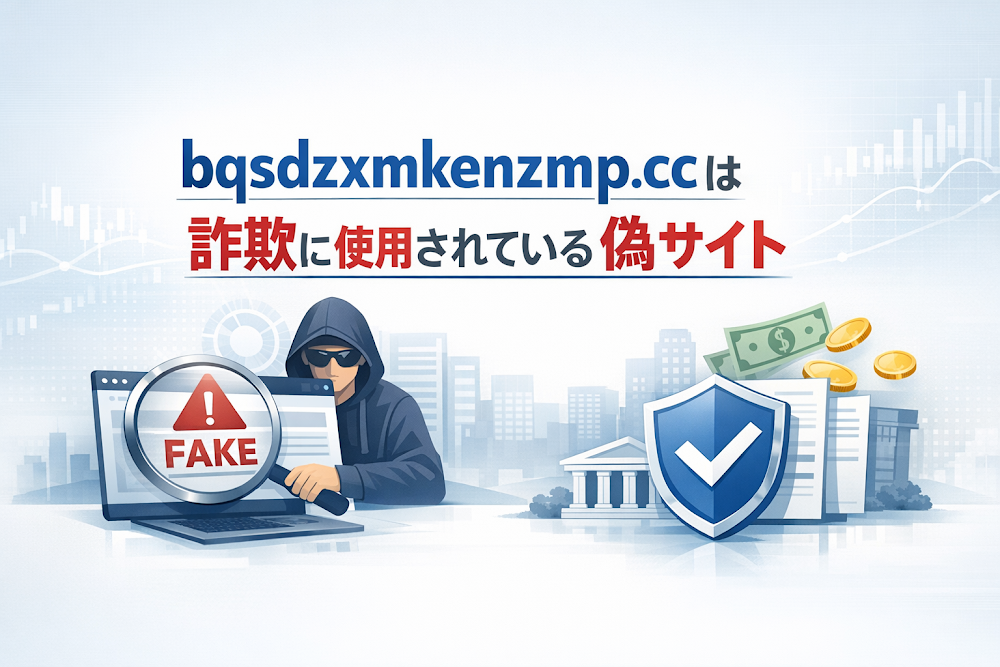 【結論】bqsdzxmkenzmp.ccは詐欺に使用されている偽サイト