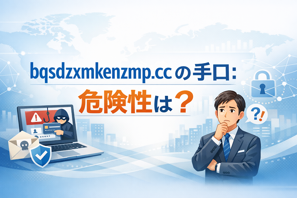bqsdzxmkenzmp.ccの手口：危険性は？